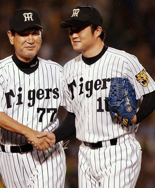 安藤優也2年目のセットアッパー 前年、…：2003年 阪神セ界制覇