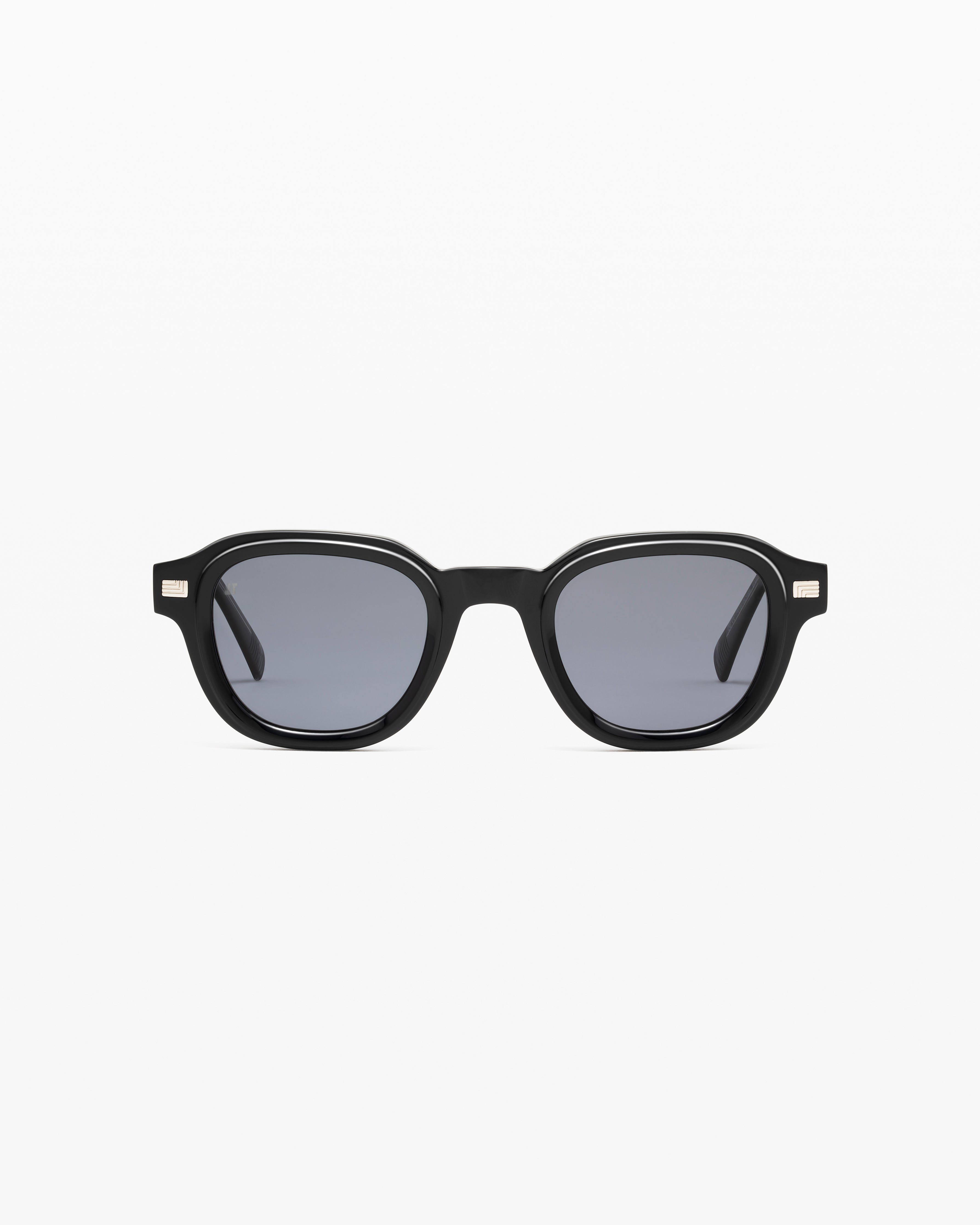 The Napoli Medium Men's Sunglasses in ブラック | Jimmy Fairly EN FR