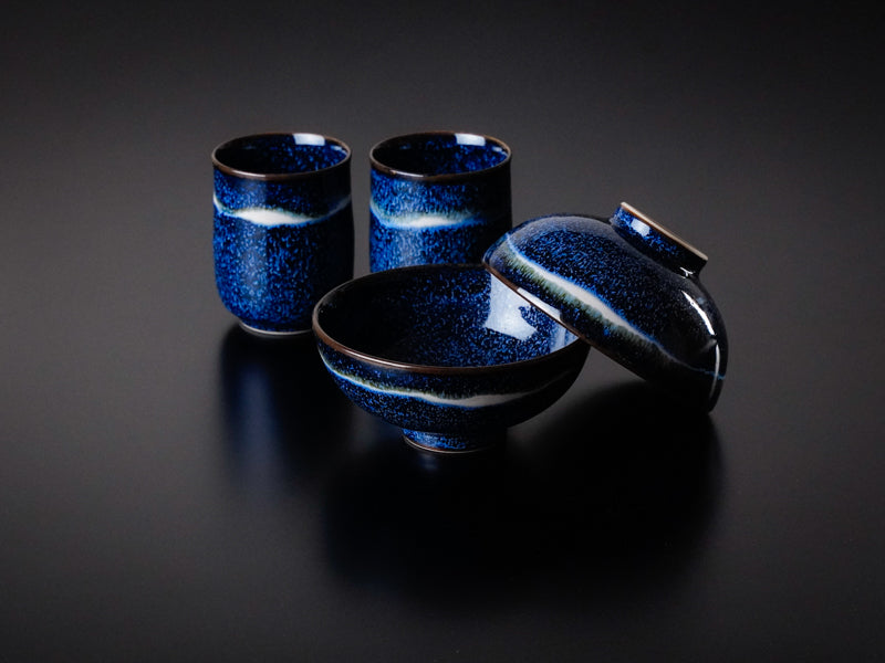 有田焼】睦揃（夫婦茶碗セット）銀河