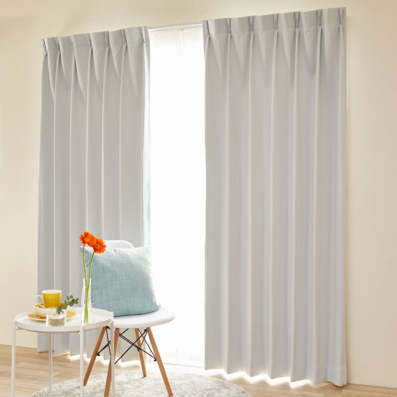 ツル カーテン JD-67201R ホワイト ｜ジャストカーテン