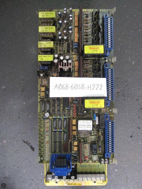サーボアンプ ファナック A06B-6058-H222 中古販売詳細【#222640