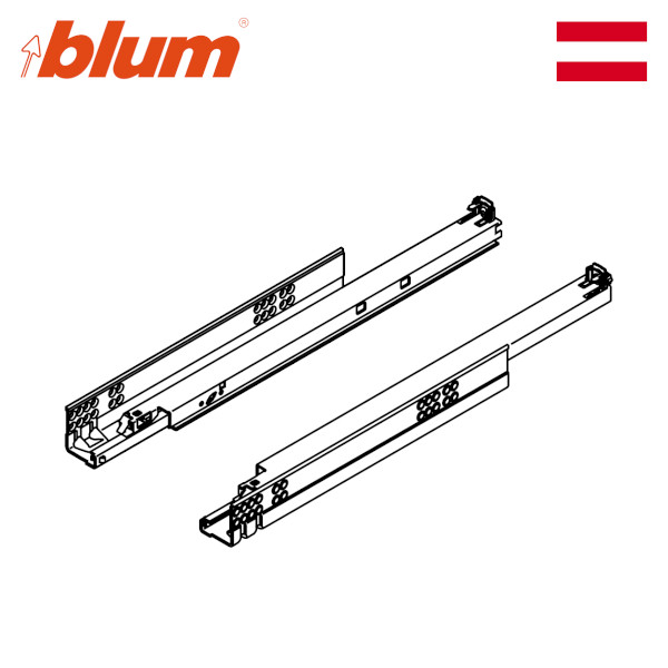 blum/ブルム 560H TANDEM ブルモーション内臓 フルスライド アンダー