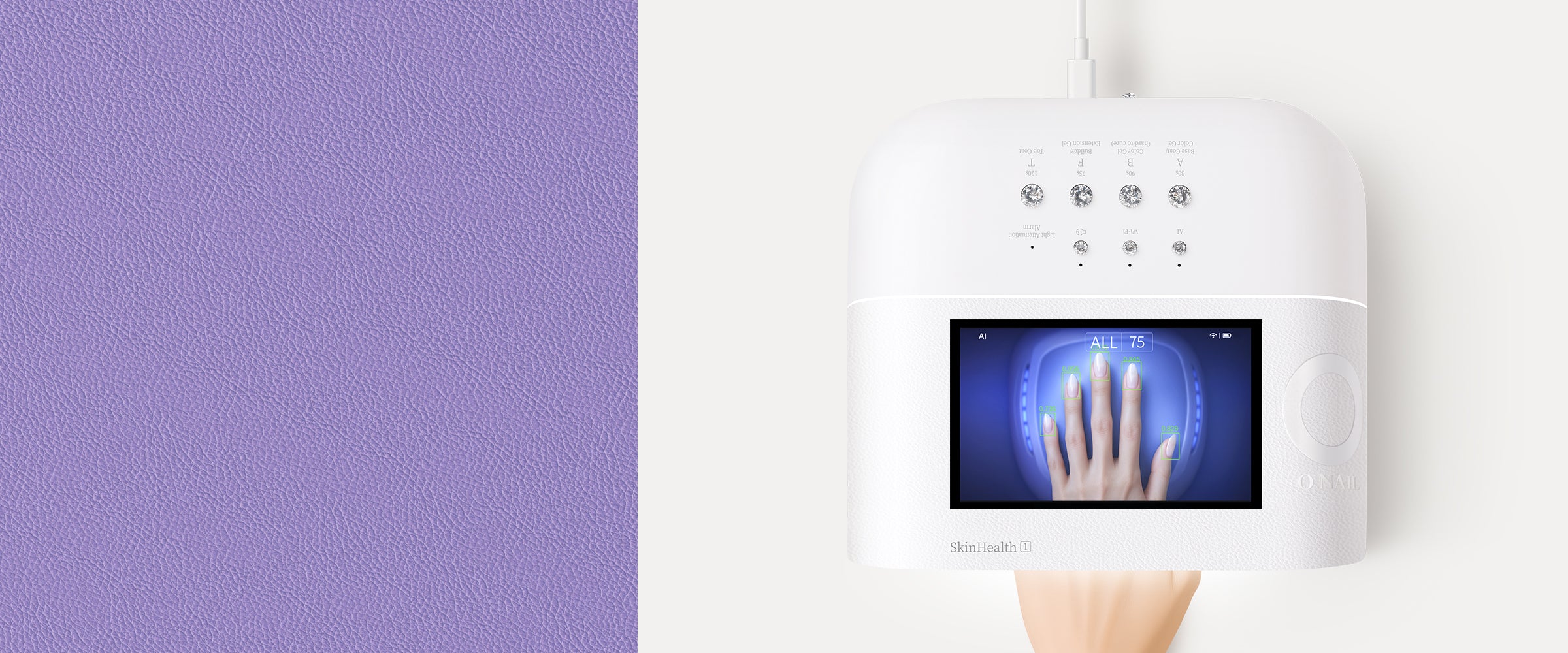 肌にやさしいNo.1 AIネイルライト – ONAILJP