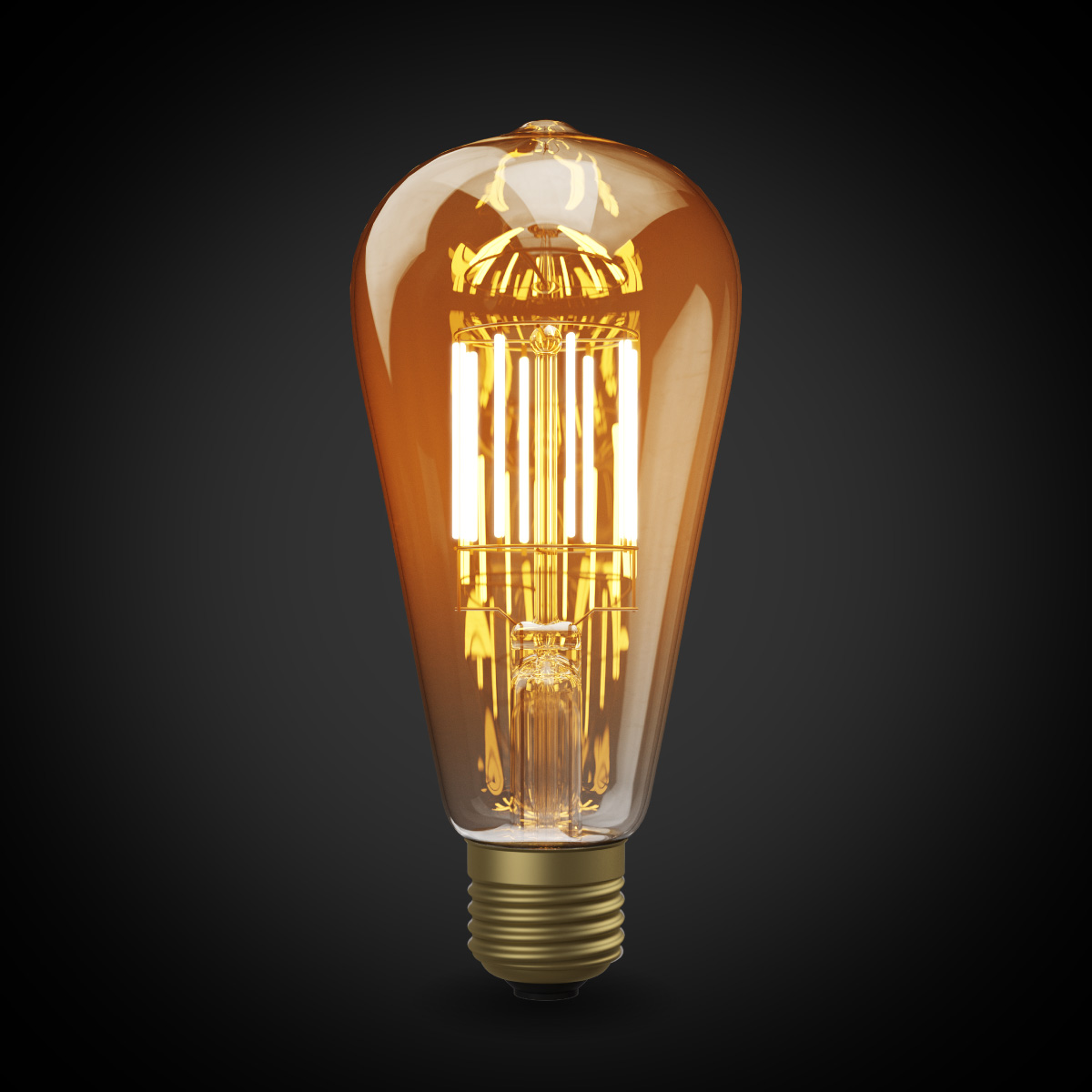 フィラメントLED電球「Siphon」 EDISON LDF30D エジソン Only One