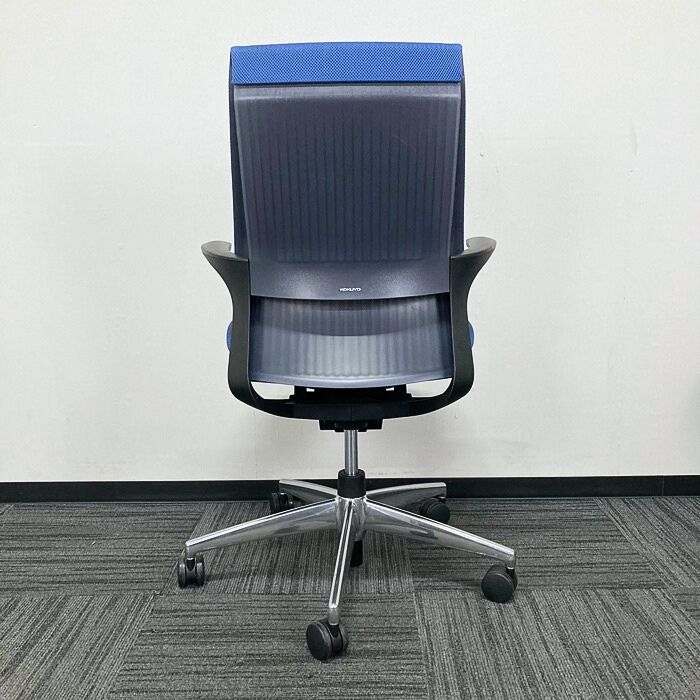 コクヨ M4チェアシリーズ オフィスチェア CRS-G2201B アルミポリッシュ