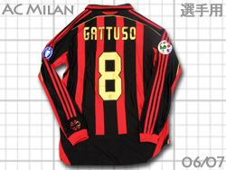 選手実着モデル ACミラン 2006-2007 ユニフォームショップ AC Milan O.K.A.