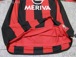 ユニフォームショップ O.K.A. AC milan ACミラン 選手仕様 2003-2004