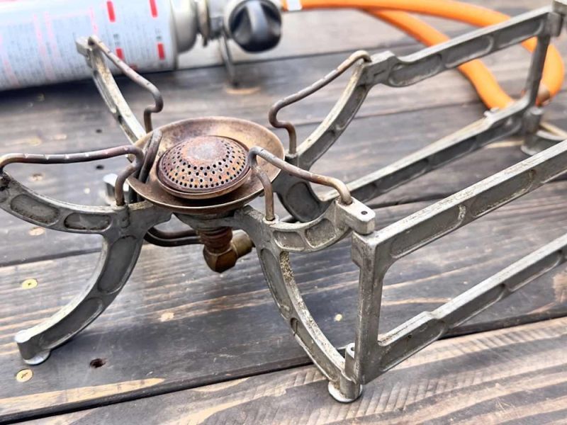 Coleman パワーマックス X2改 ストーブ CB缶仕様 オールドキャンプ