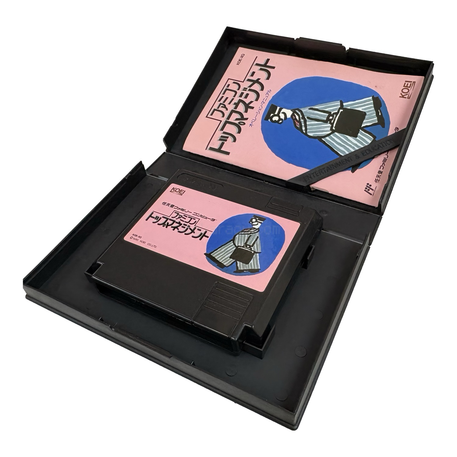 ファミコン トップマネジメント｜保存できない時は電池切れかも 対応策