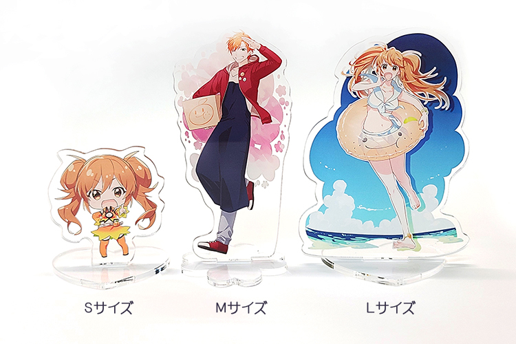 アクリルスタンド（片面印刷） | グッズ印刷 | 同人誌印刷と同人グッズ