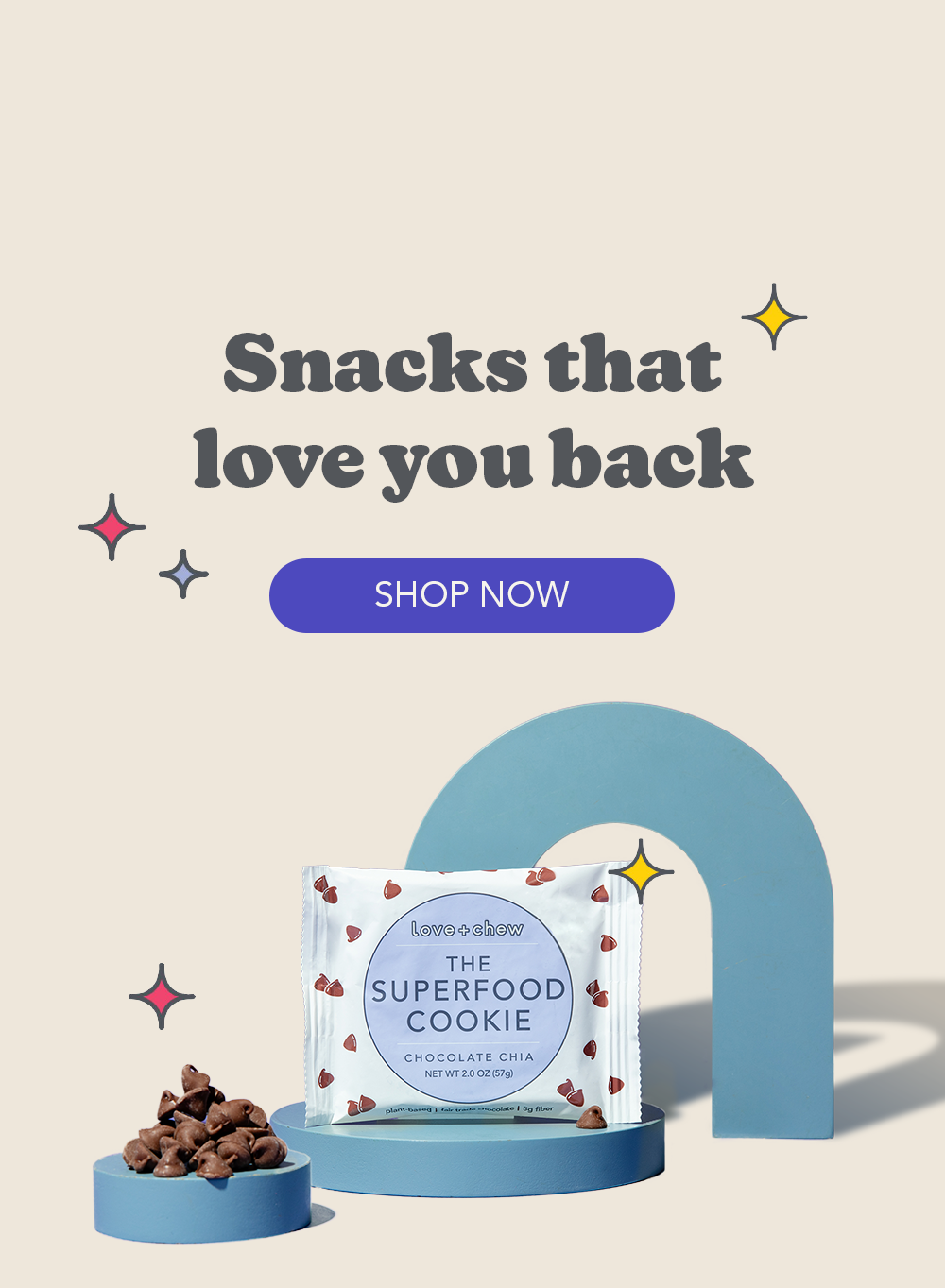 Love + Chew | Superfood Cookies