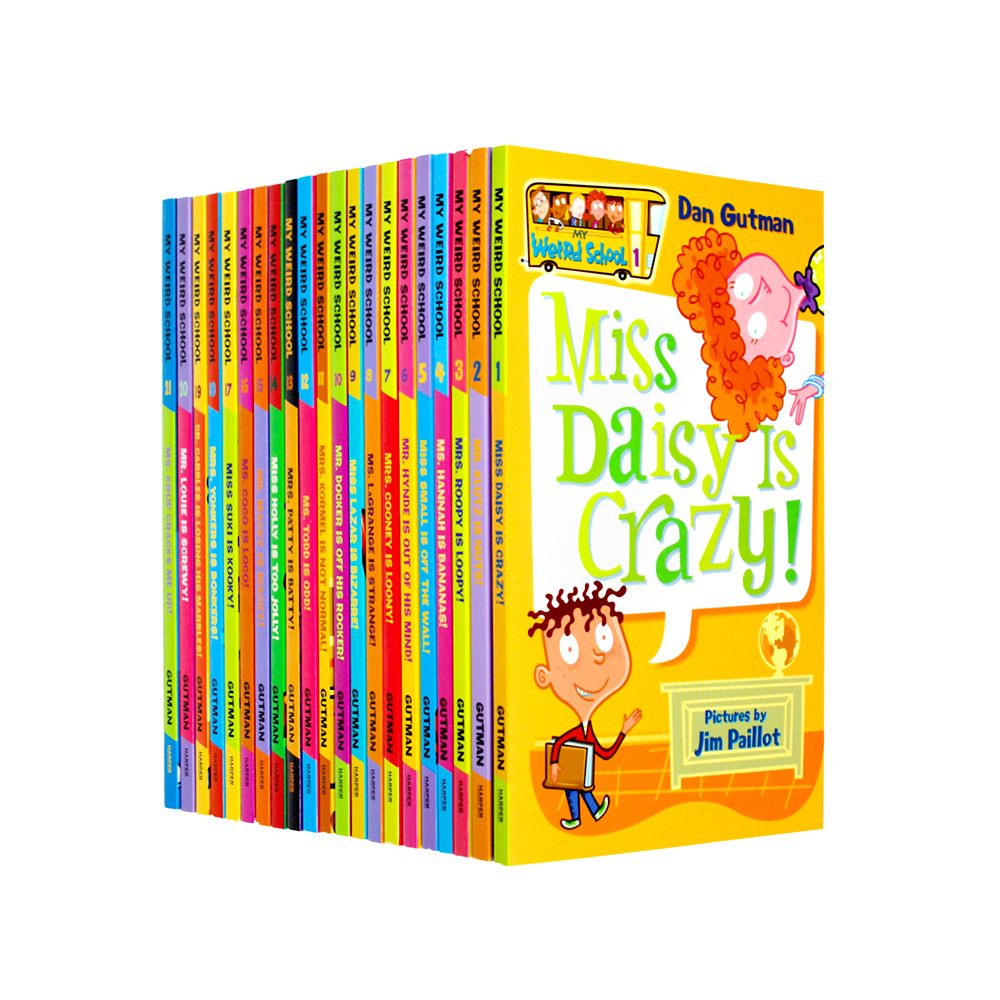 My Weird School Box Set by Dan Gutman - 21 Fun Books for Kids