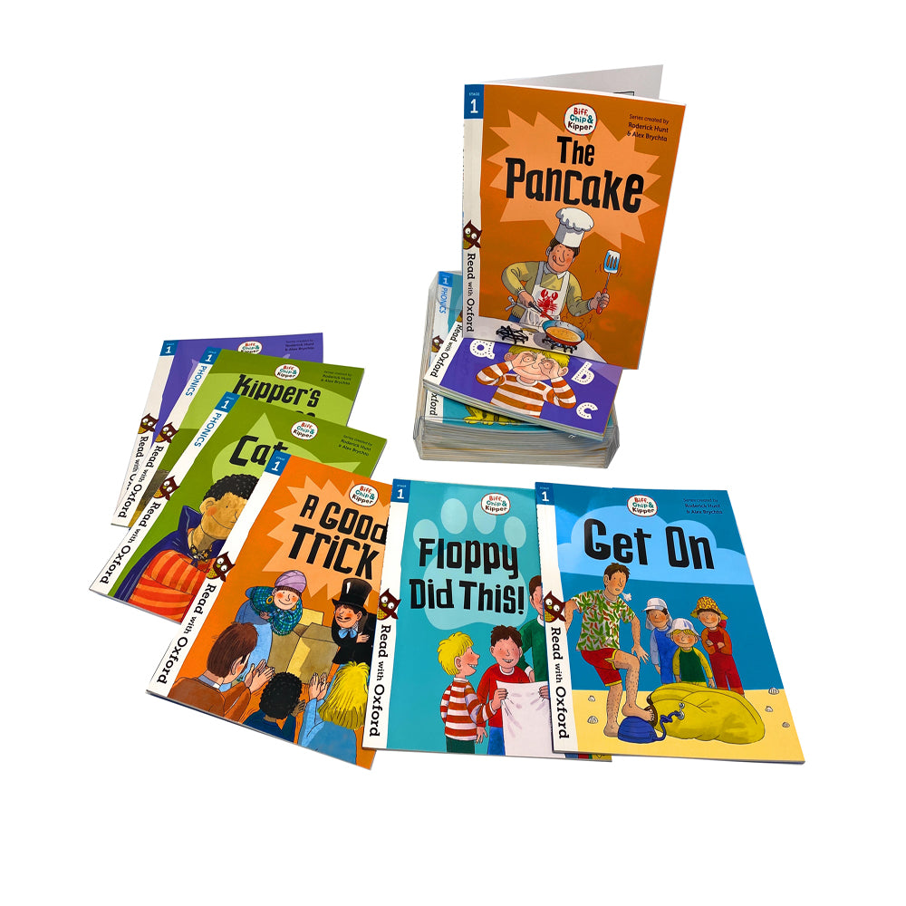 Biff, Chip and Kipper Stage 1-3 Read with Oxford: 56 Books