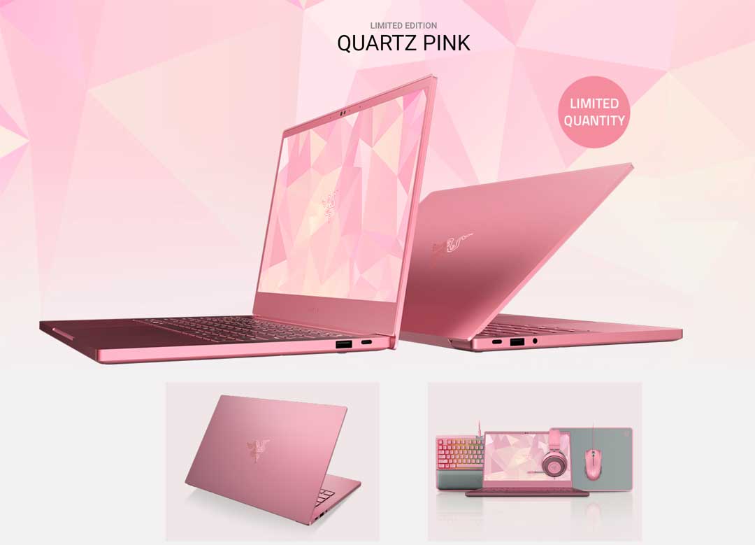 Razer Offers Limited Edition Quartz Pink Razer Blade Stealth 13