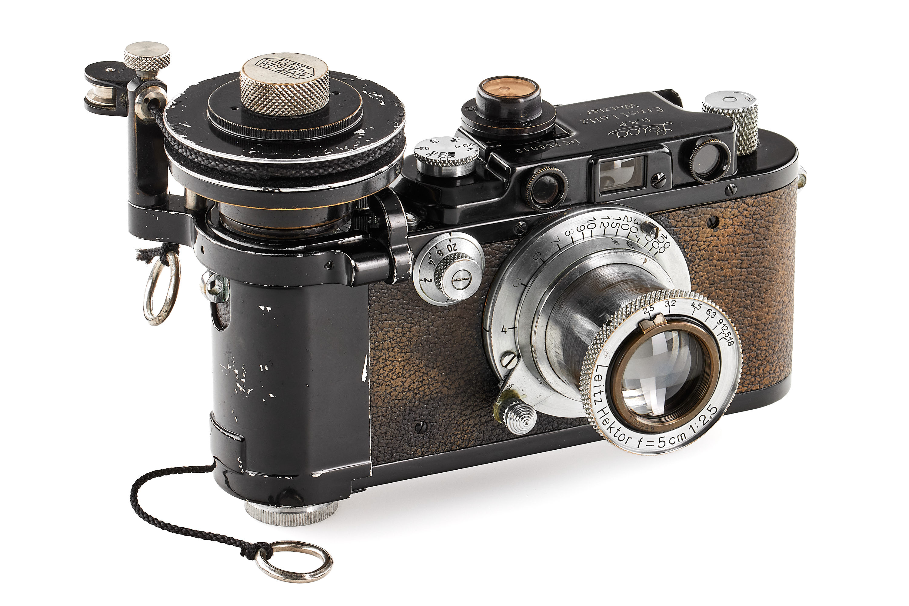 Leica III Mod. F black/chrome with OOFRC remote release * | A01082