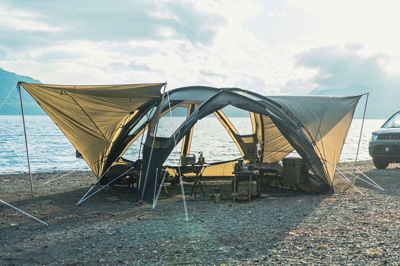 信頼の老舗ブランド『ogawa』が2025年の新作テント&タープを発表！直営