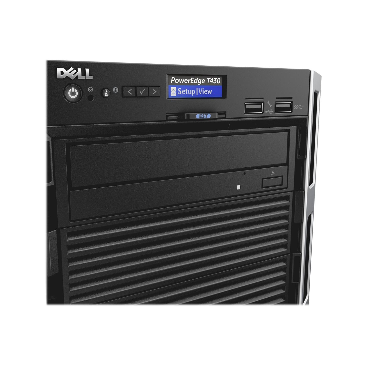 Dell Poweredge T430 Xeon E5-2620v4 8GB 1 x 300GB SAS HDD Tower