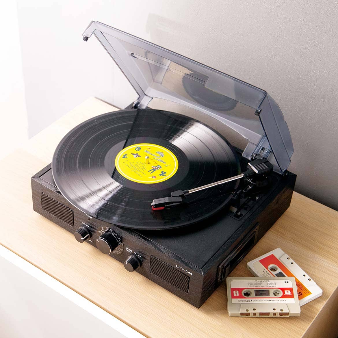 LITHON-多機能レコードプレーヤー CM-010