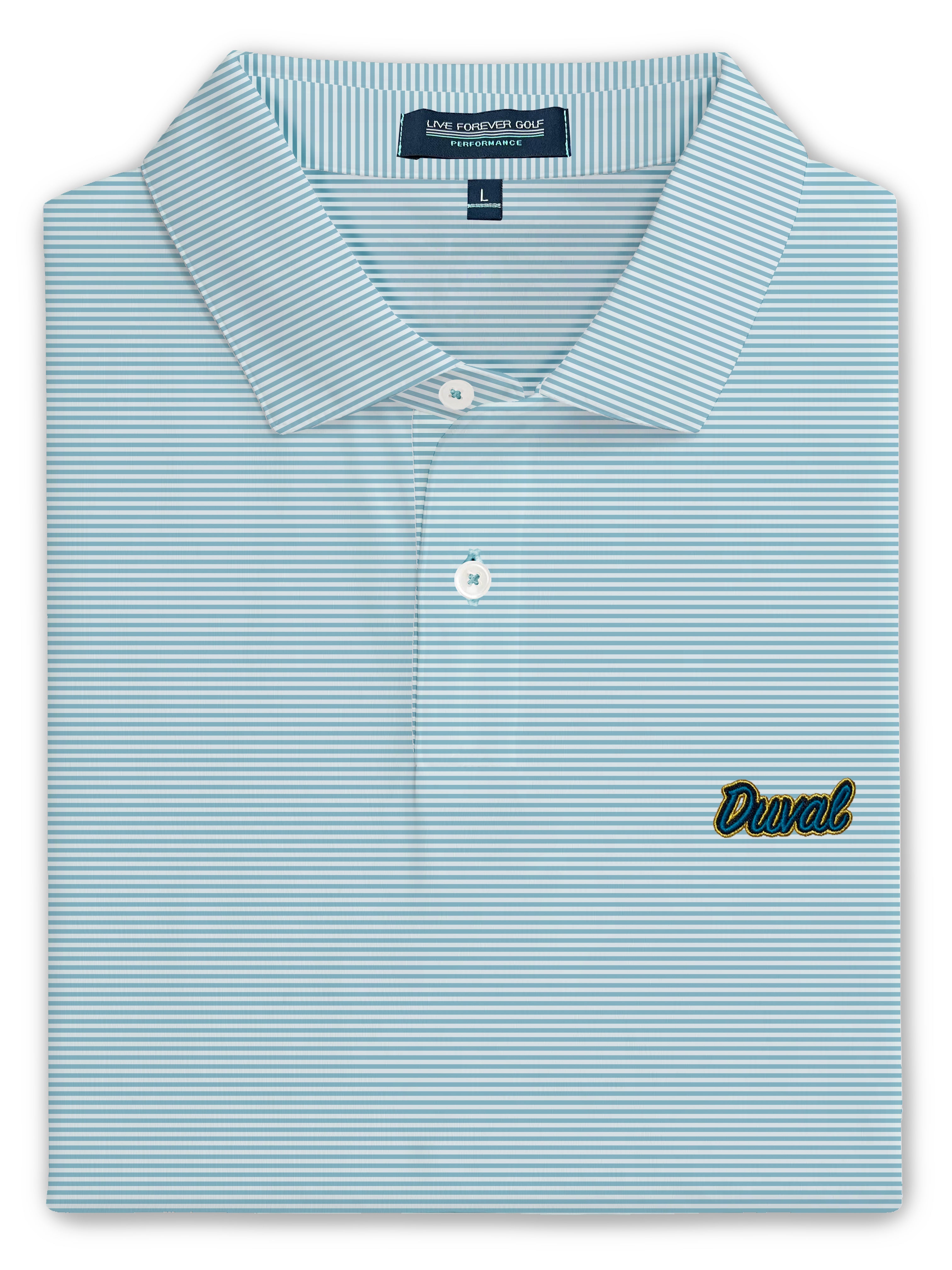 The Coastal Ringer Performance Golf Polo | Golf Polo Shirt – Live