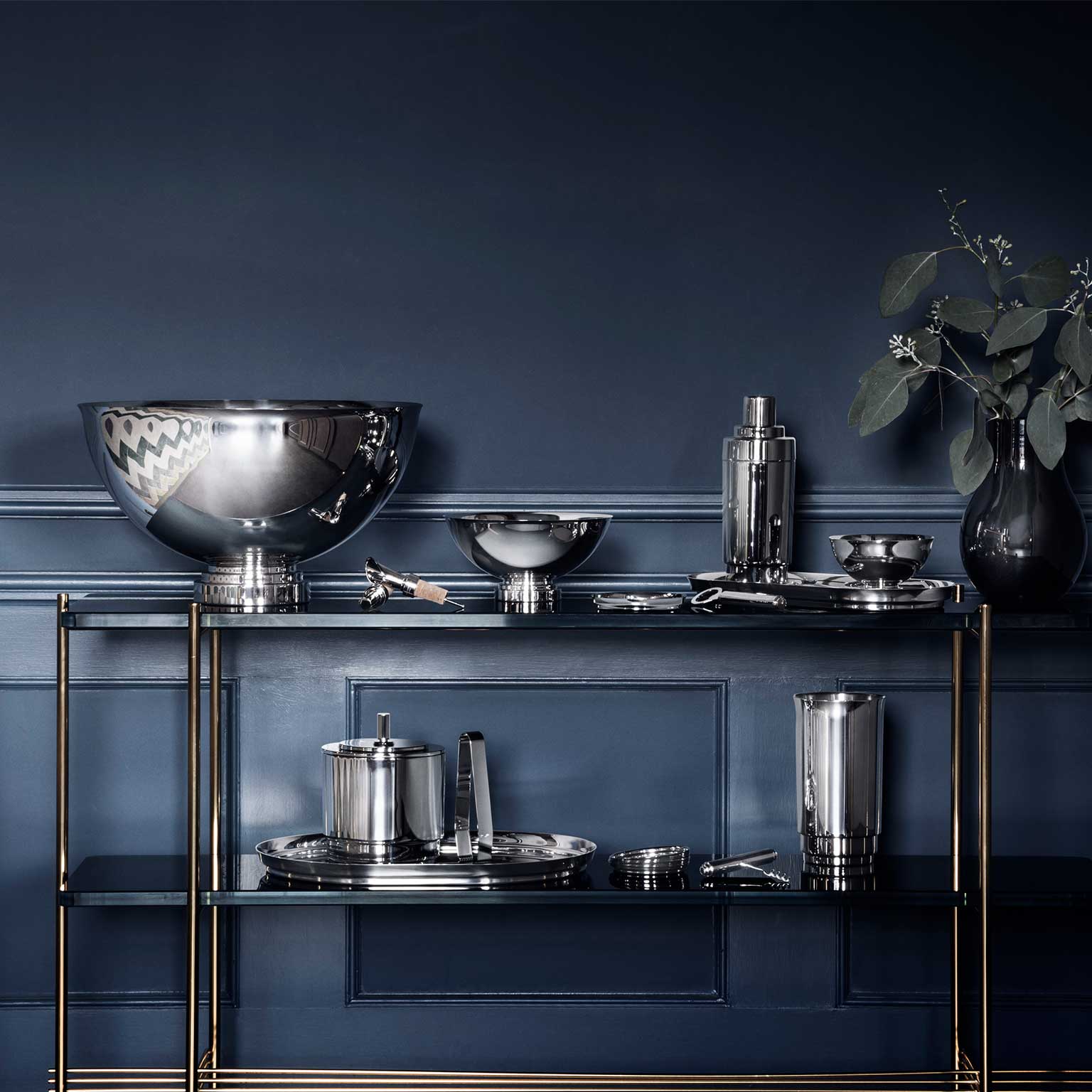 GEORG JENSEN（ジョージ ジェンセン）MANHATTAN シャンパンボウル