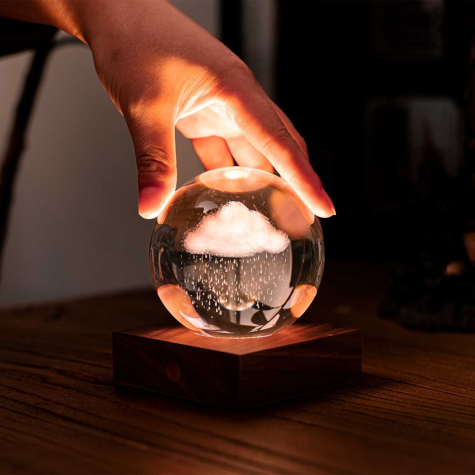 GINGKO DESIGN（ギンコーデザイン）アンバークリスタルライト Rain