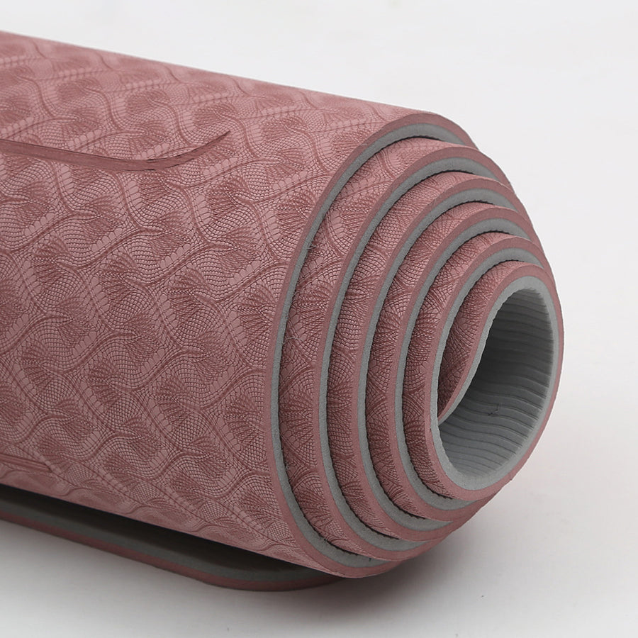 ヨガマット 6mm 8mm 高級 TPE 素材 無臭 滑りにくい 全5色
