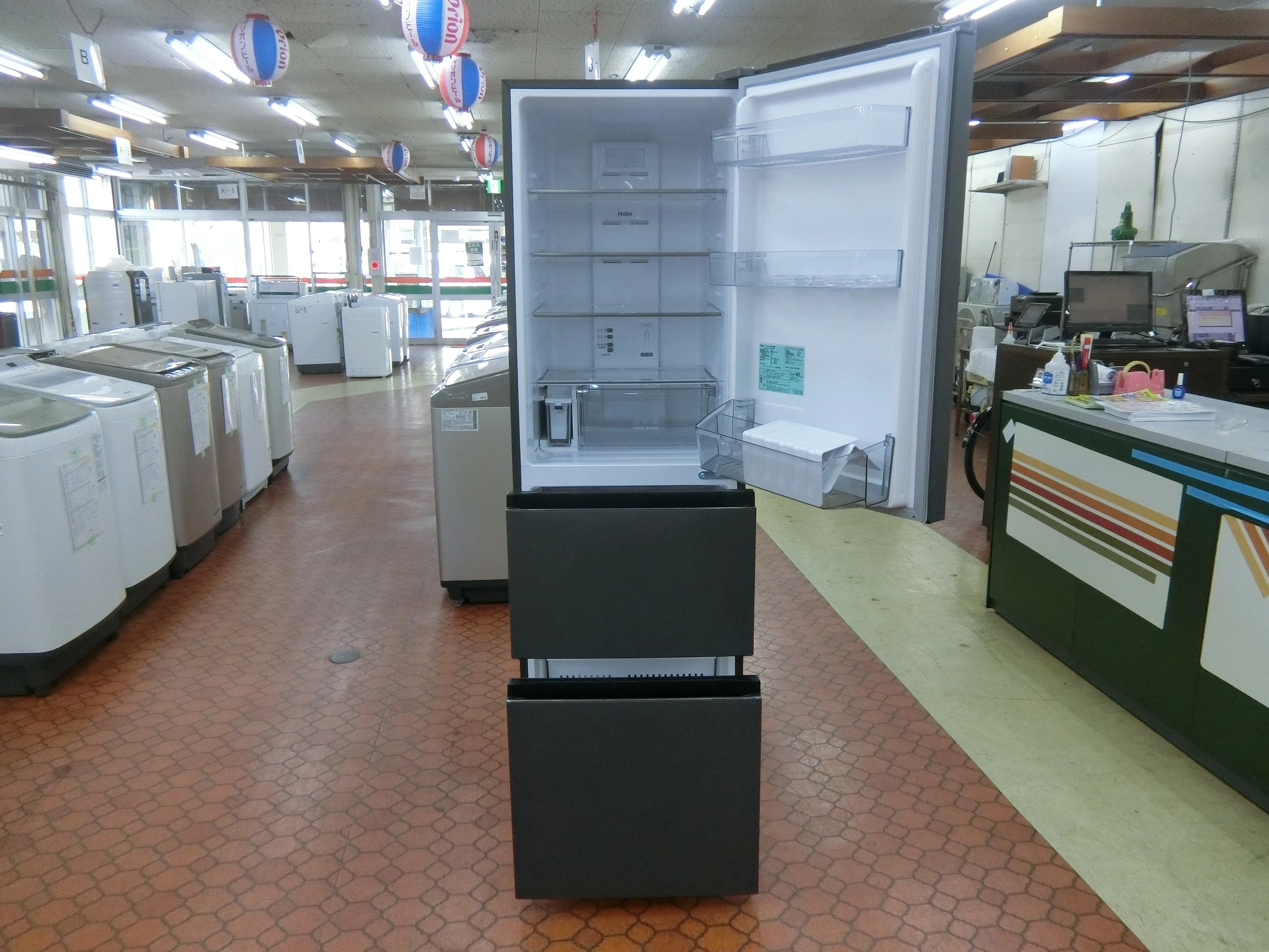 冷蔵庫3ドア 335L ハイアール 2024年 JR-CVM34E3 | 冷蔵庫 | 取扱