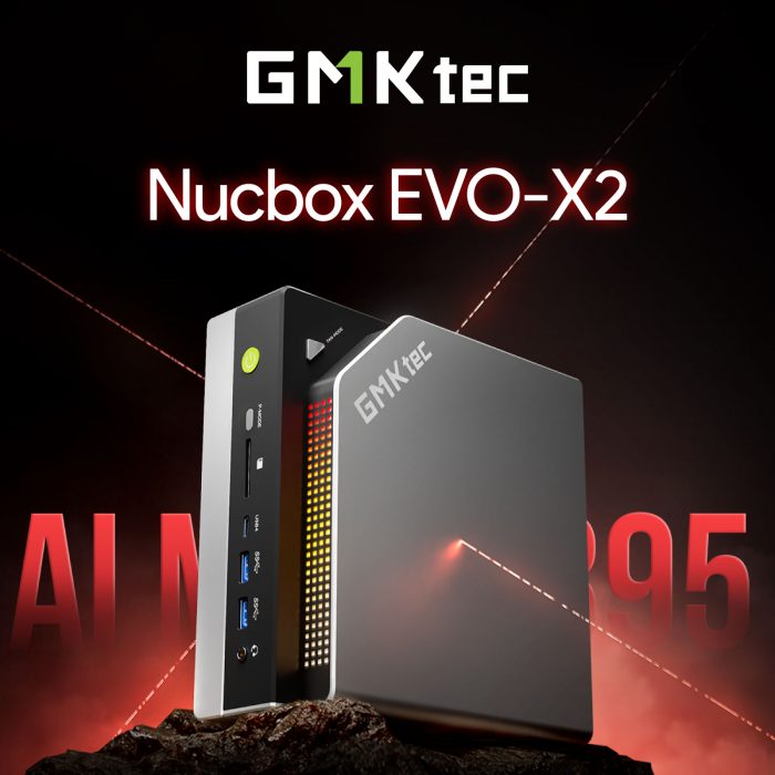GMKtec、AMD Ryzen AI Max+ 395搭載 高性能ミニPC「EVO-X2」発売