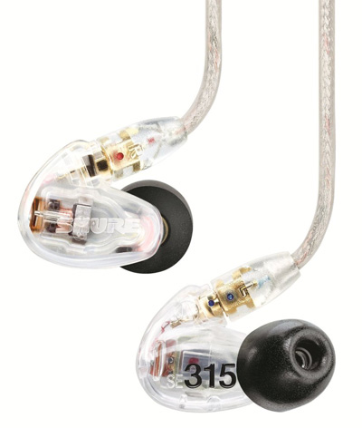 Shure SE315-CL Sound Isolating Earphones | LP GEAR
