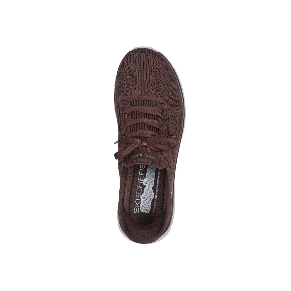 SKECHERS SLIP INS VIRTUE DIVINITY CHOCOLATE - WOMENS - Lamey