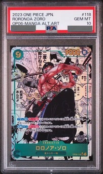 PSA10鑑定済】ロロノア・ゾロ【コミック版パラレル】《緑》 コミック版