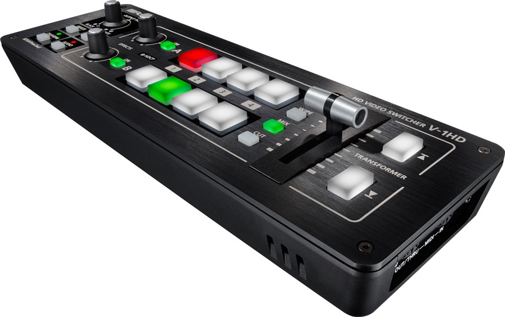 Roland ビデオスイッチャー V-1HD(サブモニター＆ビデオレコーダー付