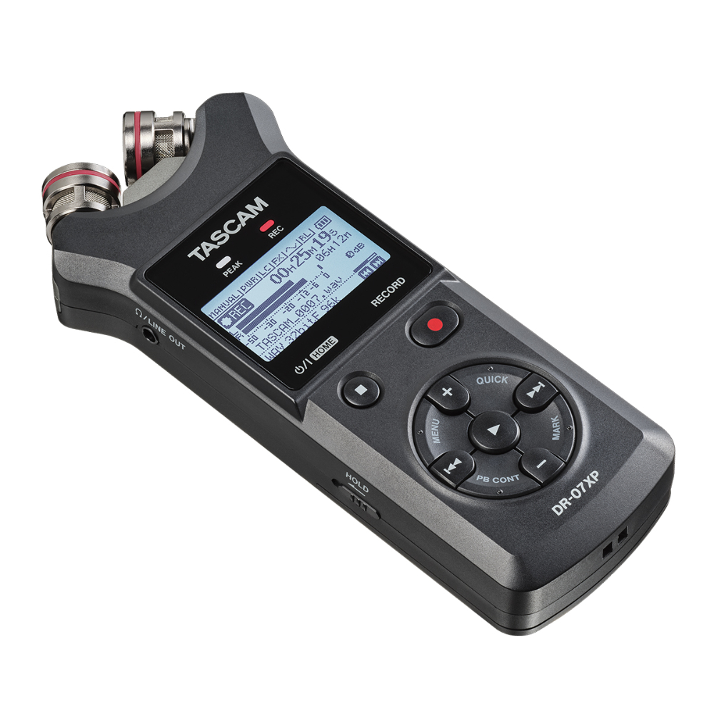 TASCAM オーディオインターフェイス機能内蔵 リニアPCMレコーダー DR