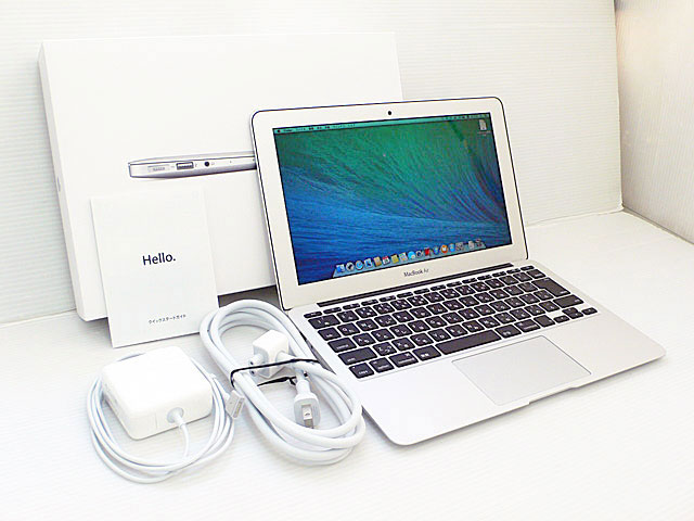 中古MacBook Air SSD 11インチ モデル 販売 通販 -Macパラダイス-