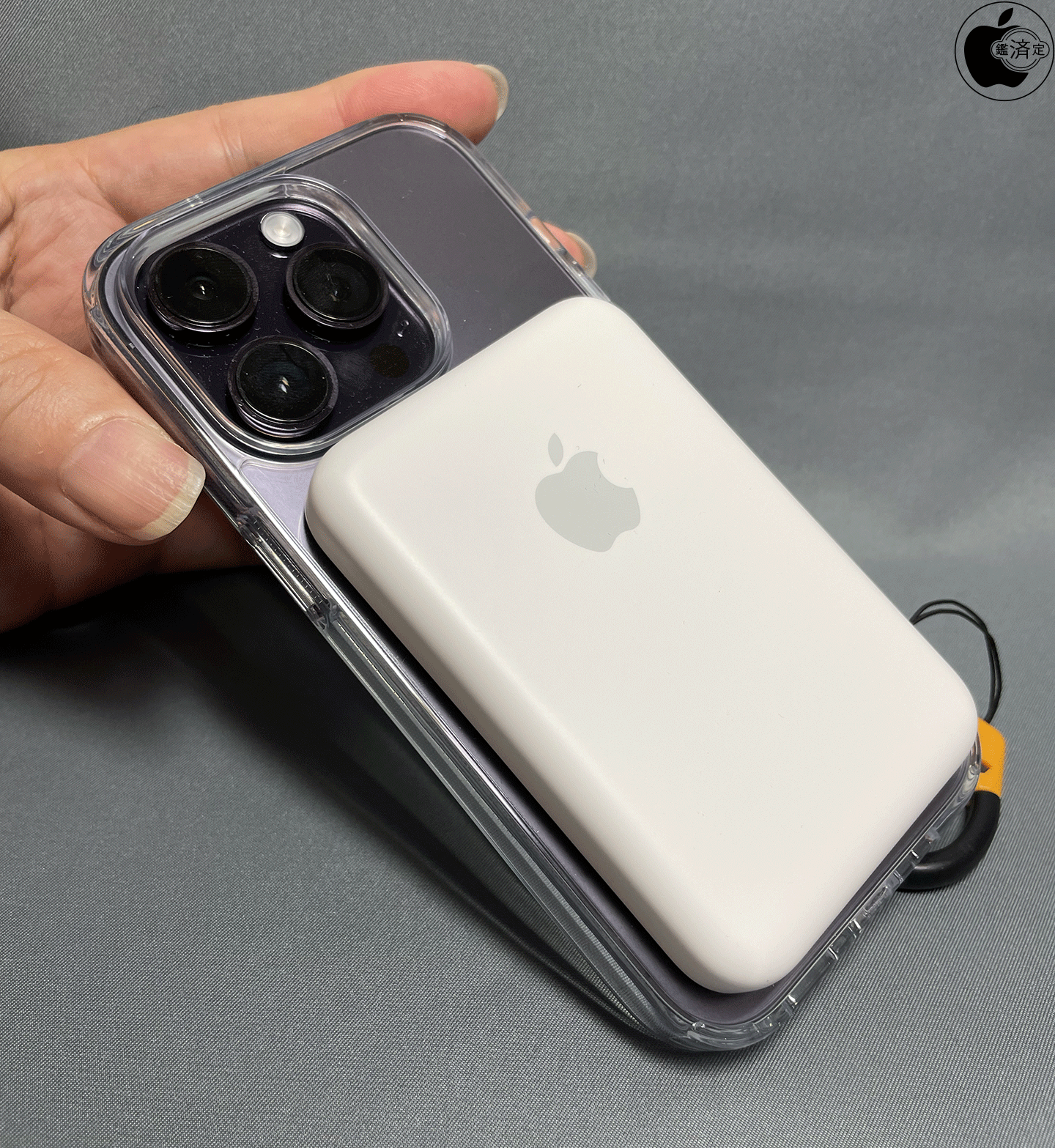 パワーサポートのMagSafe対応iPhone 14 Pro用クリアケース「Air Jacket