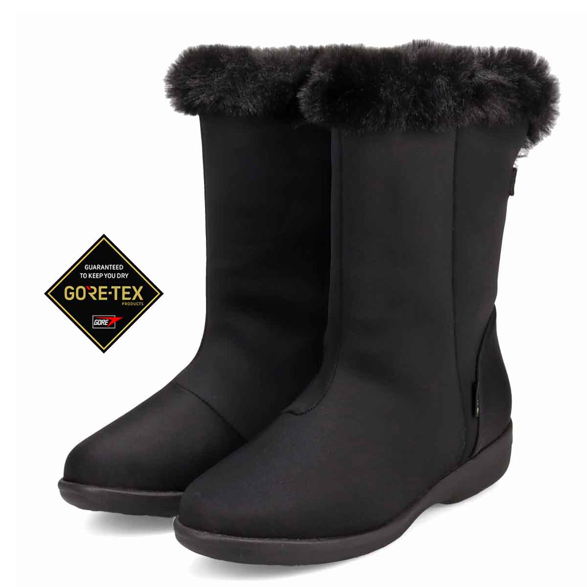 GORE-TEX】マドラスウォーク madras Walk ミドルカットファーブーツ