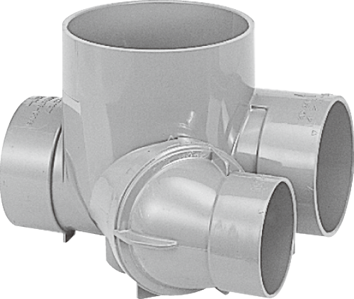 MM 100-150 平行90度変角合流段差付(MYS｜前澤化成工業株式会社