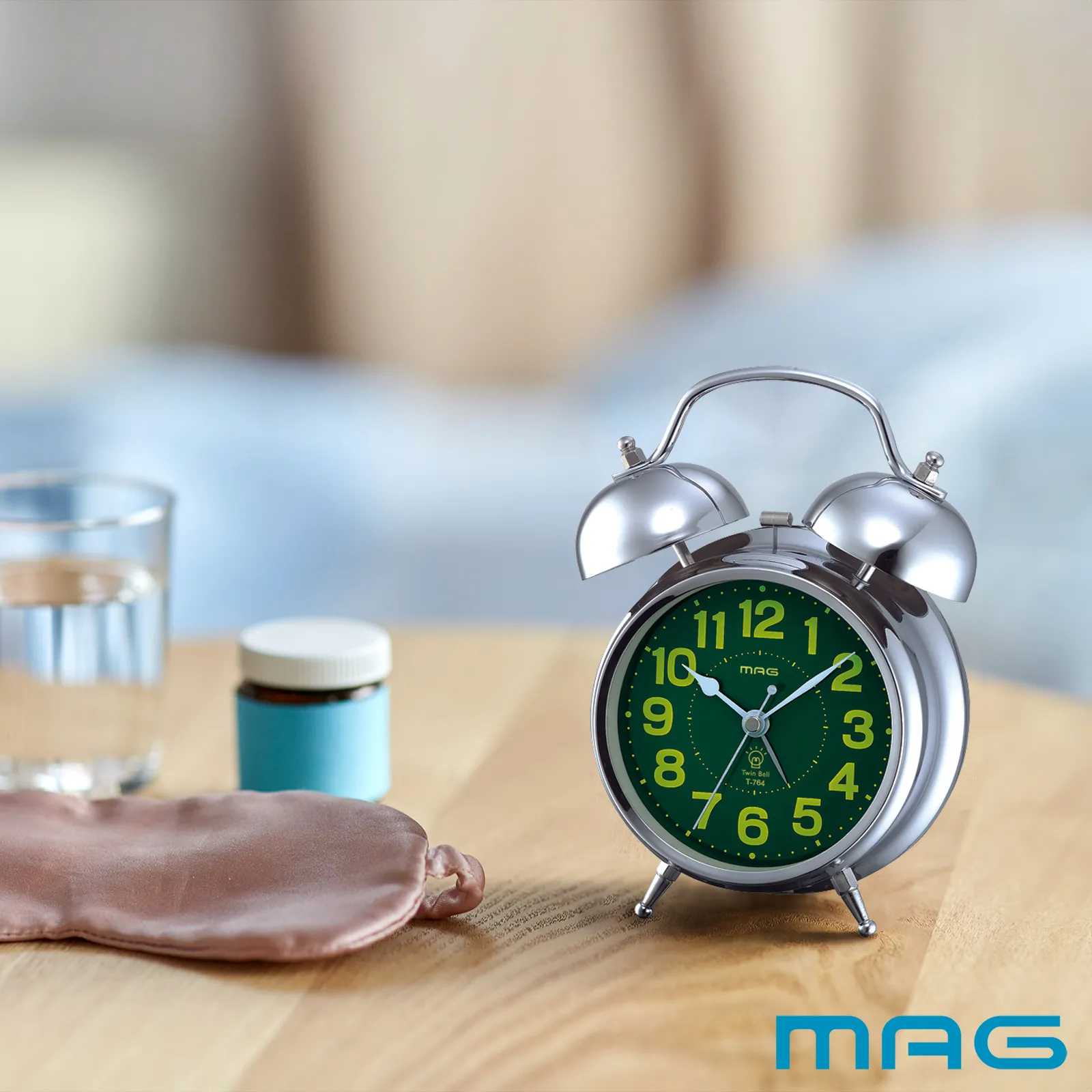 MAGベル音目覚まし時計 ベルズDX｜あなたに寄り添う MAG (マグ) の時計
