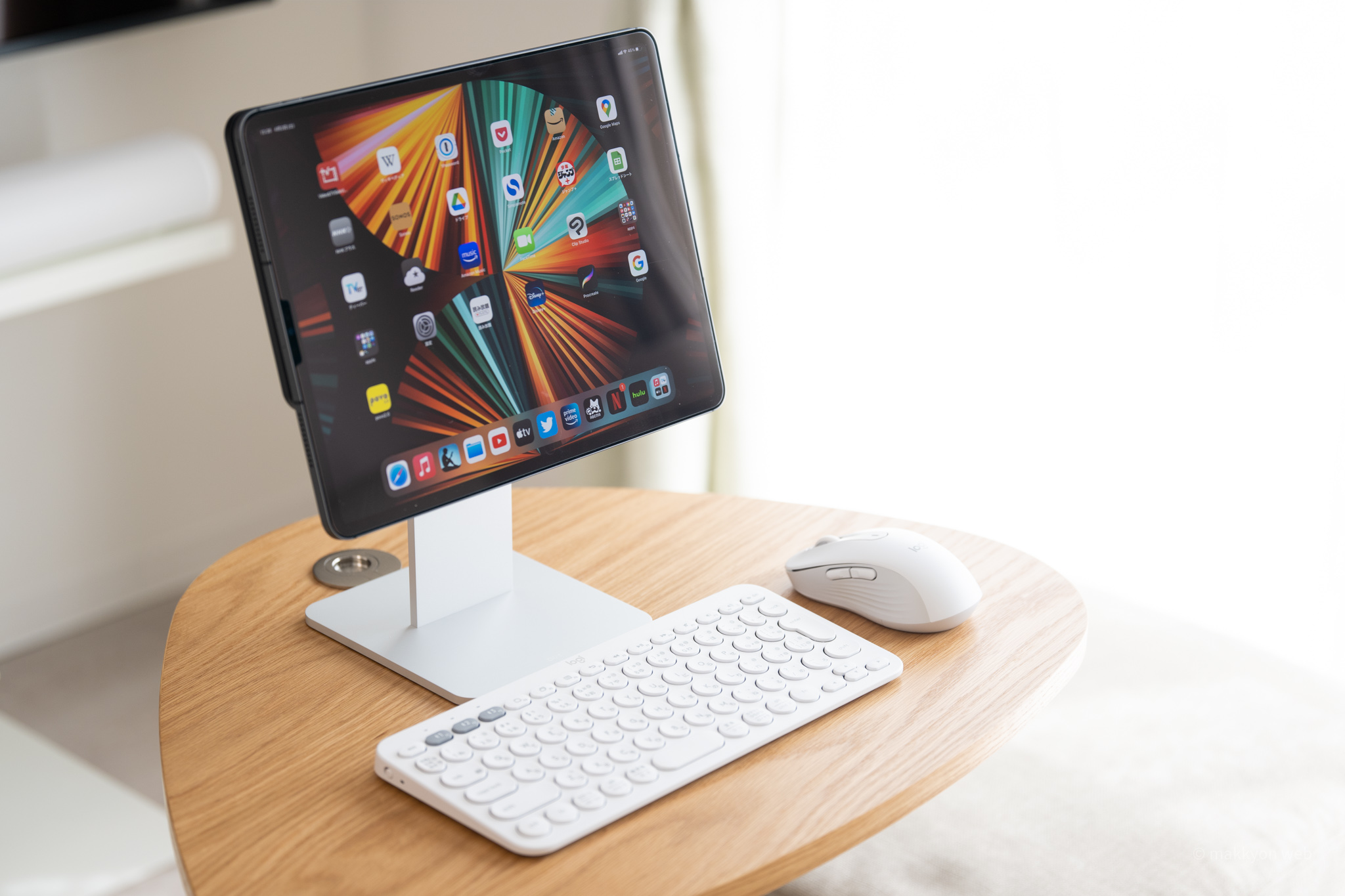 ケース不要！iPad Proをマグネットで吸着する、CharJenPro MagFlött