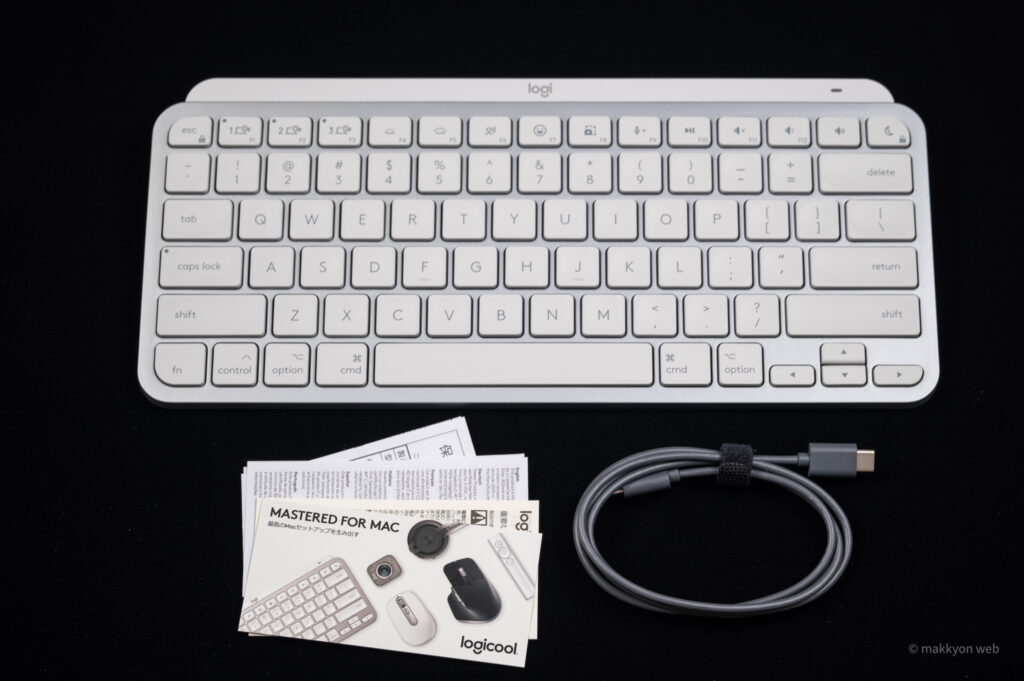 ロジクール MX KEYS MINI（Mac用）レビュー／Magic Keyboardのライバル