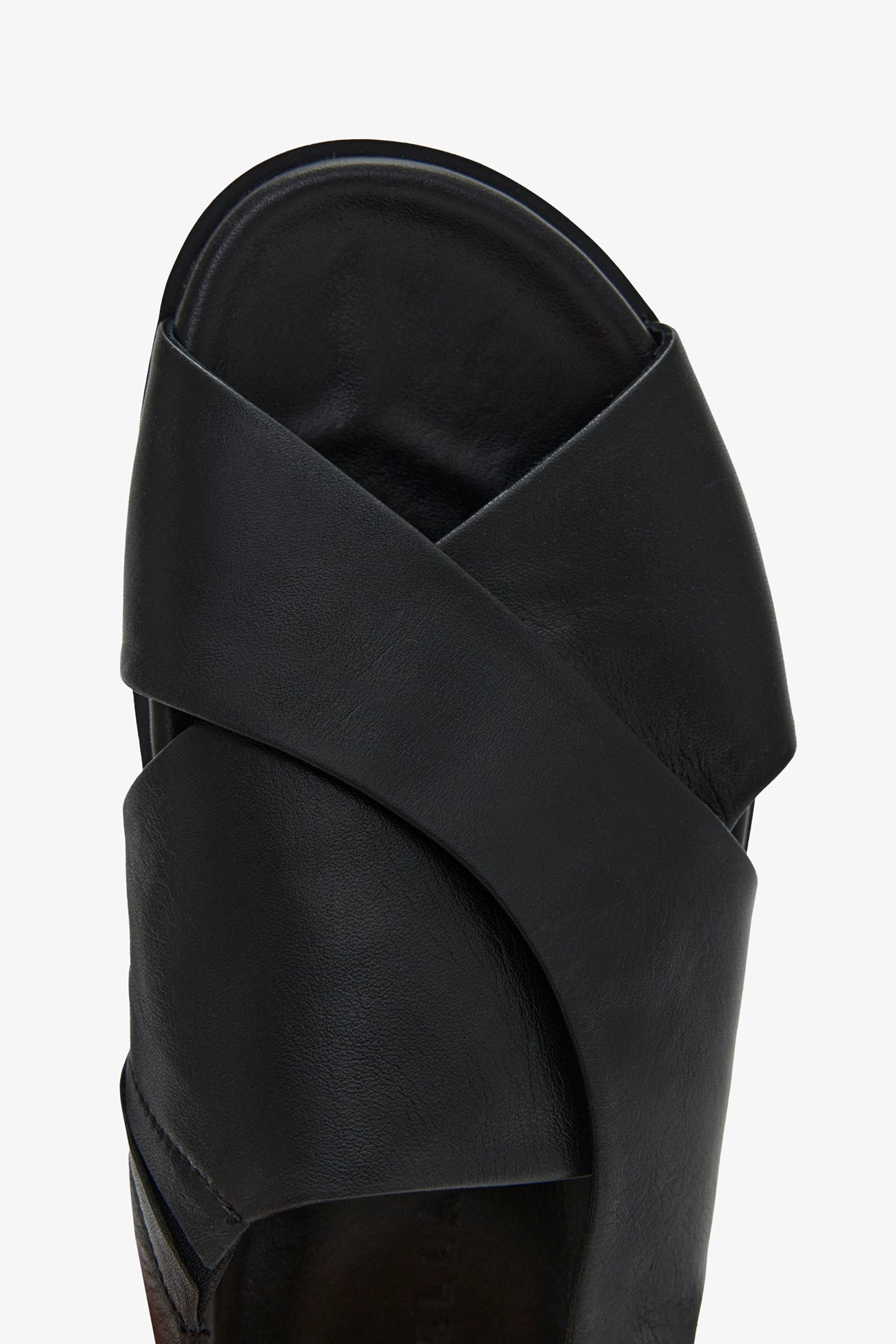 Women's European Leather Wide-Strap Sandals - Heidi Sandals | Marcella