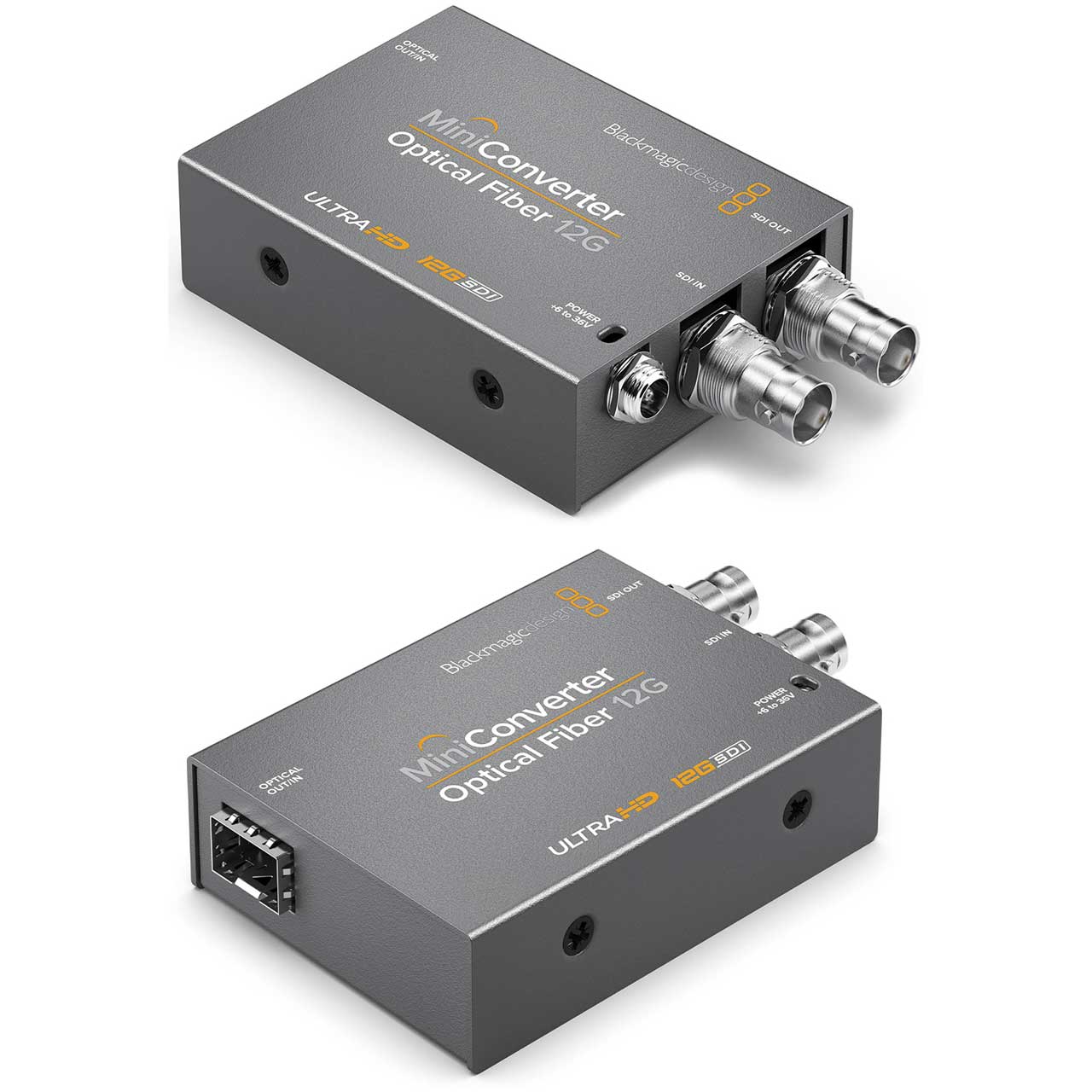 Blackmagic Design 12G SDI Fiber Extender Kit with 12G Optical