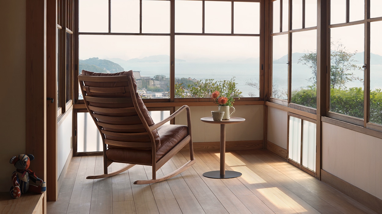 Blueprint HIGH BACK ROCKING チェアの通販 / マスターウォール