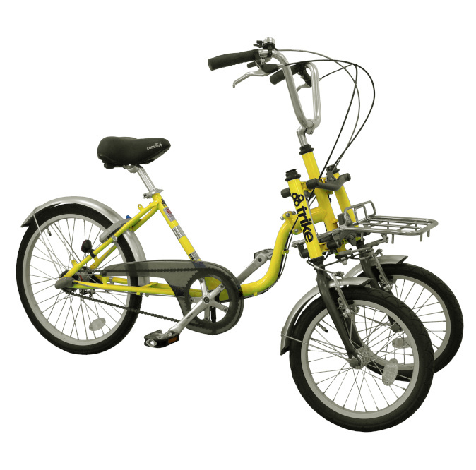 株式会社宮城化成｜パラレルリンク機構をもった前2輪の三輪自転車