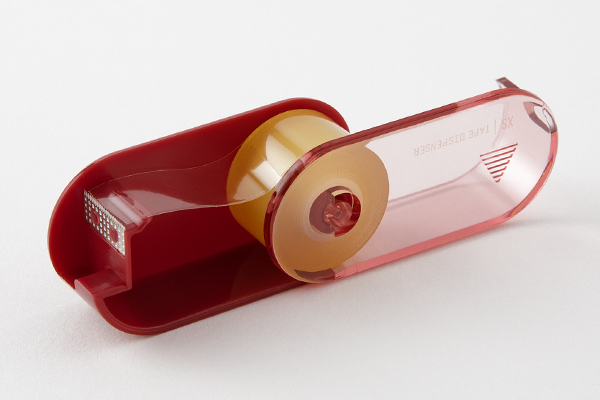 のり・テープ｜XS テープカッター えんじ（35541006）｜ミドリ