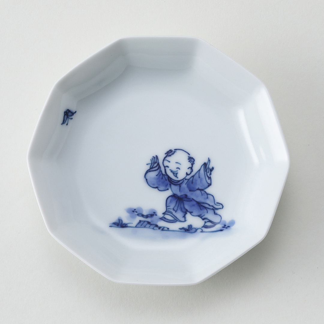 唐子絵豆皿 ｜ みかわち焼 三川内焼- 総合サイト