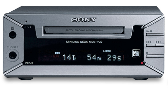 Sony MDS-PC2 [MiniDisc Wiki]
