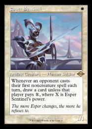 MTG：エスパーの歩哨 Esper Sentinel/日本語×4枚① MTG エスパーの歩哨