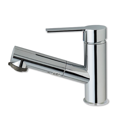 ルビアシャワー引出式混合水栓（寒冷地用）(TA01729K)｜洗面所・水回り