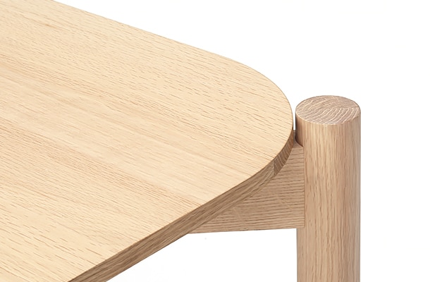 かさしん専用 店頭展示品 1枚板 無機材 ローテーブル 天厚7.2